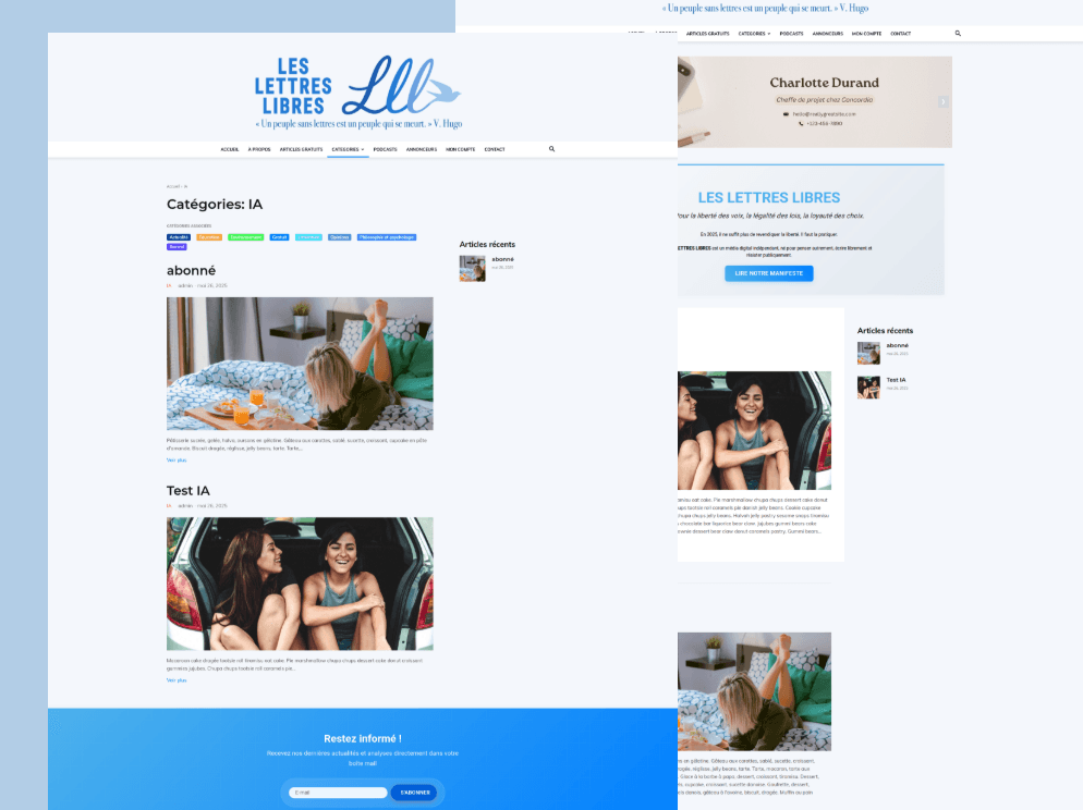Media Digital - Les Lettres Libres